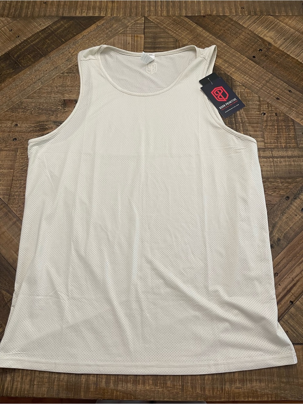 NWT Born Primitive Men's Heritage Tank Top in Sand – Size XL ($45 MSRP)